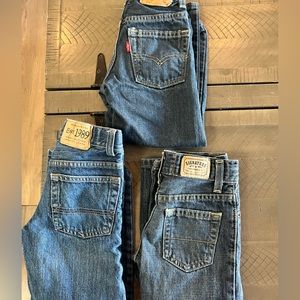 Three pairs of jeans size 5